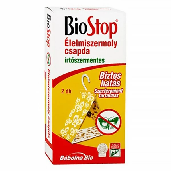 Csapda Vicc Rovarírtó élelmiszermoly csapda irtószermentes BIOSTOP 2 darabos | pcx.hu