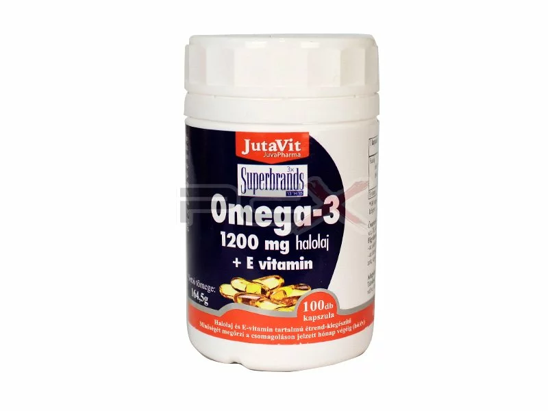 JUTAVIT OMEGA 3 HALOLAJ 1200MG KAPSZULA EVITAMINNAL 100DB pcx.hu