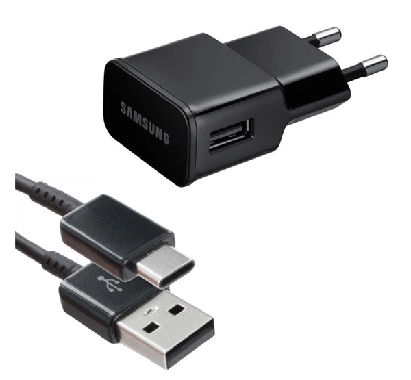 SAMSUNG hálózati töltő USB aljzat (15W, gyorstöltő + EP-DG950CBE Type-C ...