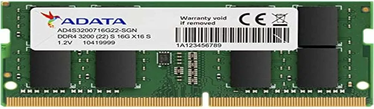 ADATA 16GB 3200Mhz DDR4 SODIMM memória (AD4S320016G22-BGN) | pcx.hu