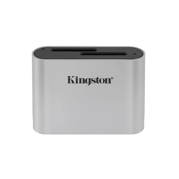Kingston Workflow Lecteur MicroSD Double Slot USB 3.2 - Pour Transfert Rapide De Cartes MicroSDHC/SDXC UHS-II - WFS-SDC - 7